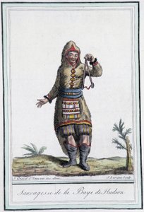 Hudson Bay Native Woman (Canada) - in 