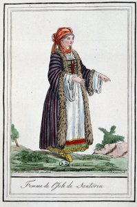 Woman of the Island of Santorini by Jacques Grasset de Saint Sauveur