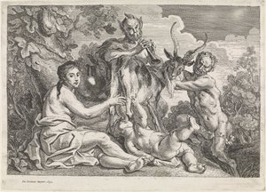 The Child Jupiter Fed by the Goat Amalthea