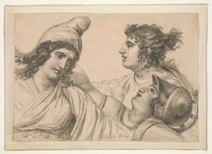 Composition with Three Figures