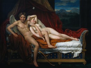 Cupid and Psyche by Jacques Louis David
