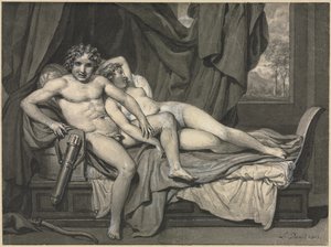 Cupid and Psyche by Jacques Louis David