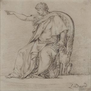 Draped Figure, late 18th century