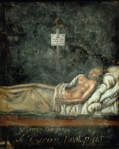 Louis-Michel Le Peletier, Marquis de Saint-Fargeau on his deathbed by Jacques Louis David