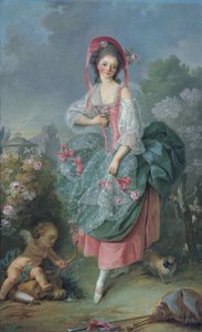 Mademoiselle Guimard as Terpsichore