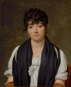 Portrait of Suzanne Le Peletier de Saint-Fargeau by Jacques Louis David