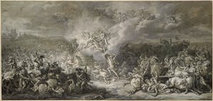 The Combat of Diomedes by Jacques Louis David