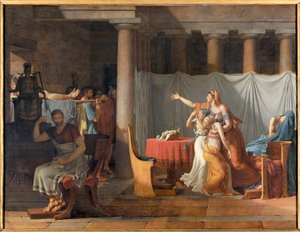 The Lictors Report to Lucius Junius Brutus the Bodies of His Sons by Jacques Louis David