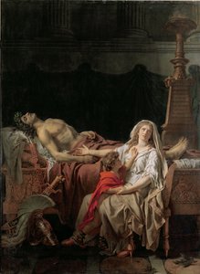 The Pain of Andromache, 1783 by Jacques Louis David