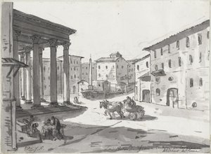 The Pantheon by Jacques Louis David