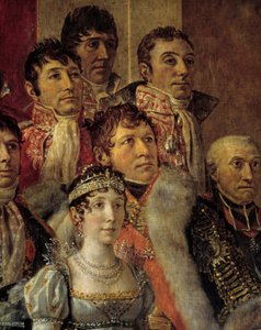The Rite of Napoleon. (detail) by Jacques Louis David