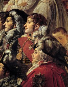 The Rite of Napoleon (detail) by Jacques Louis David