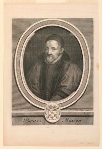 Portrait of Papire Masson (1544-1611) by Jacques Lubin