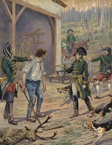 Napoleon Hunting by Jacques Marie Gaston Onfray de Breville (Job)