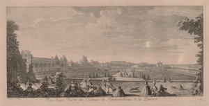 Chateau Fontainebleau and Gardens by Jacques Rigaud