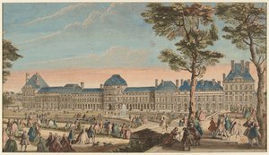 The Walks of the Tuileries Palace by Jacques Rigaud
