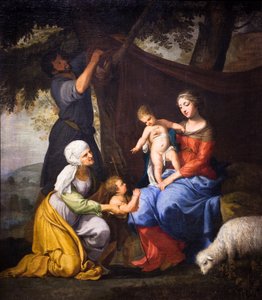 Rest of the Holy Family, 1630-40