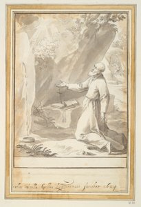 Saint Philip Praying by Jacques Stella
