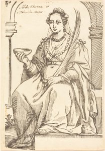 Sibylla Tiburtina by Jacques Stella