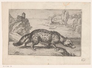 Hyena by Jacques de Fornazeris (attributed to)