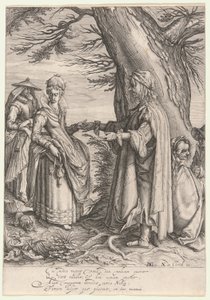 Fortune-Teller by Jacques de Gheyn II