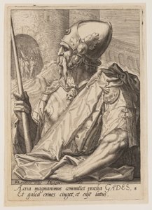 Gad, from The Twelve Sons of Jacob by Jacques de Gheyn II