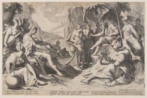 Judgement of Midas by Jacques de Gheyn II