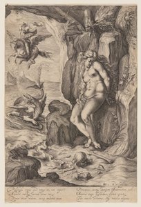 Perseus Liberating Andromeda by Jacques de Gheyn II