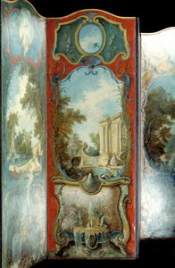 Furniture: Painting Screen by Jacques de Lajoüe