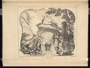 Design for Cartouche Forming a Bridge (Horizontal)