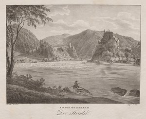 Lower Austria, The Whirlpool by Jakob Alt