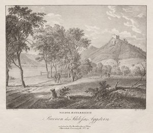 Lower Austria, Ruins of Aggenstein Castle