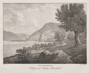Lower Austria, Schönbüchel Castle and Monastery by Jakob Alt