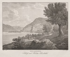 Lower Austria, Schönbüchel Castle and Monastery by Jakob Alt