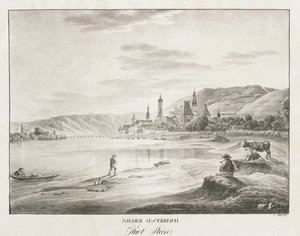 Nieder-oesterreich, Stadt Stein, 1819 by Jakob Alt
