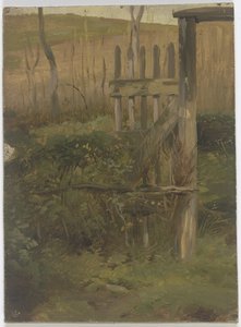 Gate Leading to the Field by Jakob Becker