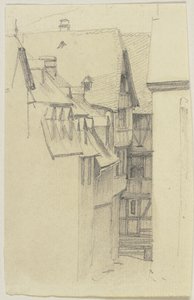 Row of Houses by Jakob Becker