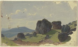 Taunus Landscape by Jakob Becker
