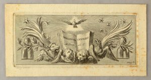 Vignette Referring to the Bible by Jakob Frey
