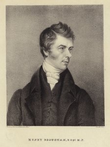 Henry Brougham by James (after) Lonsdale