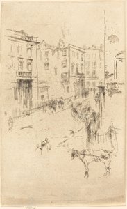 Alderney Street by James Abbott McNeill Whistler