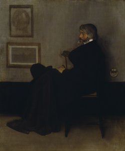 Arrangement in Grey and Black, No.2: Portrait of Thomas Carlyle