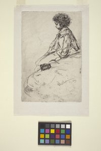 Bibi Lalouette by James Abbott McNeill Whistler
