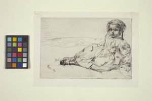 Bibi Valentin by James Abbott McNeill Whistler