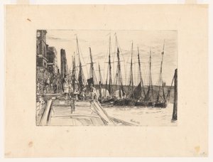 Billingsgate by James Abbott McNeill Whistler