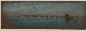 Blue and Silver - The Islands, Venice by James Abbott McNeill Whistler