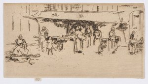 Booth, Market Place, Loches