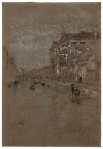 Canal in Venice Tobacco Warehouse
