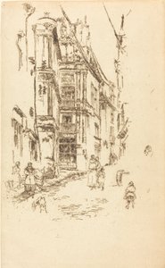 Chancellerie, Loches by James Abbott McNeill Whistler