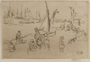 Children, Portsmouth by James Abbott McNeill Whistler